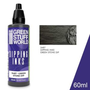 Green Stuff World    Dipping Ink 60ml - Black Shadow Dip - 8435646508474ES - 8435646508474