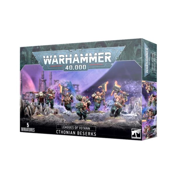 Games Workshop Warhammer 40,000   Leagues of Votann: Cthonian Berserks - 99120118002 - 5011921172351