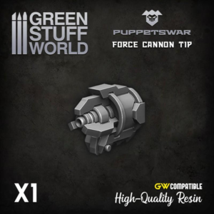 Green Stuff World    Turret - Force Cannon Tip - 5904873421229ES - 5904873421229