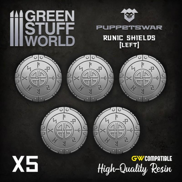 Green Stuff World    Runic Shields - 5904873422233ES - 5904873422233