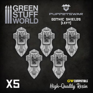 Green Stuff World    Gothic Shields - 5904873423117ES - 5904873423117