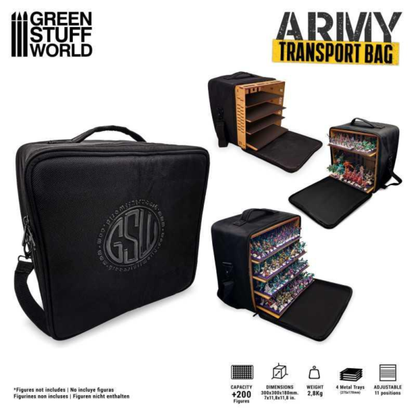 Green Stuff World    Army Transport Bag - 8435646508382ES - 8435646508382