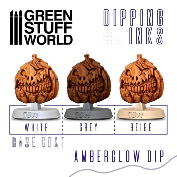 Green Stuff World    Dipping Ink 60ml - Amberglow Dip - 8435646508597ES - 8435646508597