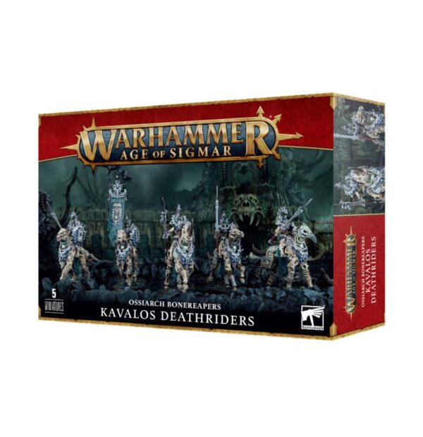 Games Workshop Age of Sigmar   Ossiarch Bonereapers Kavalos Deathriders - 99120207162 - 5011921126323