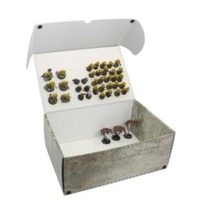 Safe and Sound    Full-size Mega Box with two plates for magnetically-based miniatures - SAFE-M-MAG02 - 5907459695816