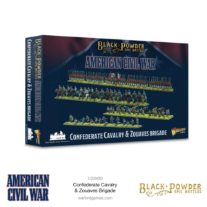 Warlord Games Black Powder Epic Battles   Black Powder Epic Battles: American Civil War Confederate Cavalry & Zouaves Brigade - 312004002 - 5060917991469