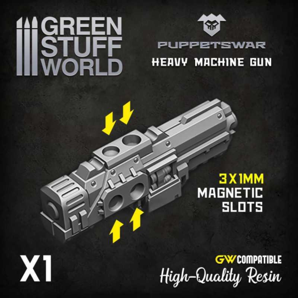 Green Stuff World    Heavy Machine Gun - 5904873423773ES - 5904873423773