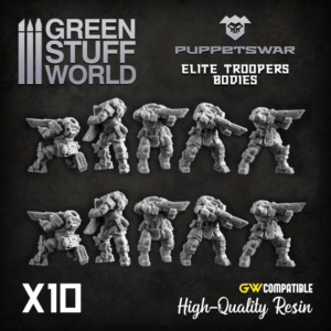Green Stuff World    Elite Troopers Bodies - 5904873420420ES - 5904873420420