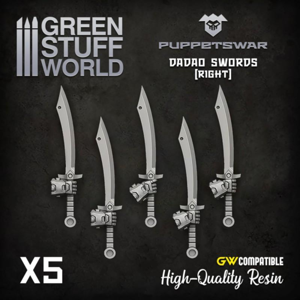 Green Stuff World    Dadao Swords - Right - 5904873422349ES - 5904873422349