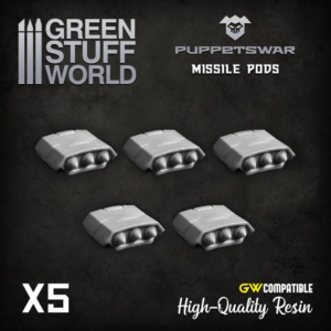 Green Stuff World    Turret - Missile pods - 5904873422424ES - 5904873422424