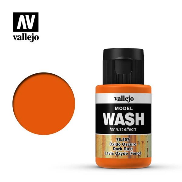 Vallejo    Dark Rust Wash - VAL76507 - 8429551765077