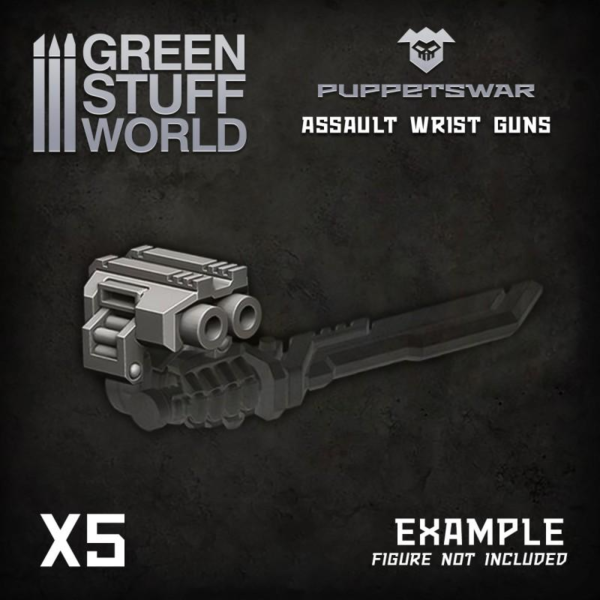 Green Stuff World    Assault Wrist Guns - 5904873421144ES - 5904873421144