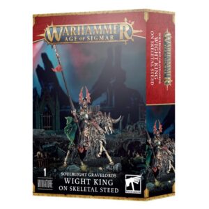 Games Workshop Age of Sigmar   Soulblight Gravelords: Wight King On Steed - 99120207130 - 5011921182107