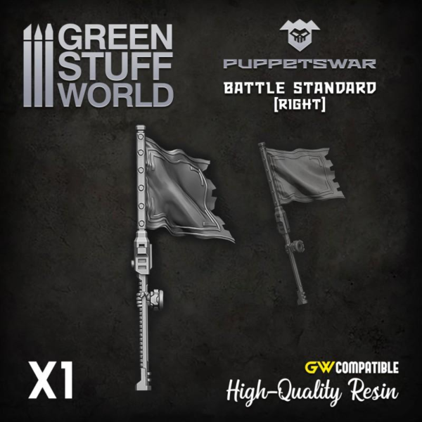 Green Stuff World    Battle Standard - Right - 5904873423223ES - 5904873423223