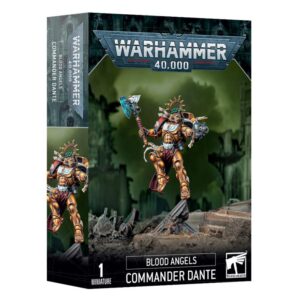 Games Workshop Warhammer 40,000   Blood Angels: Commander Dante - 99120101395 - 5011921200719