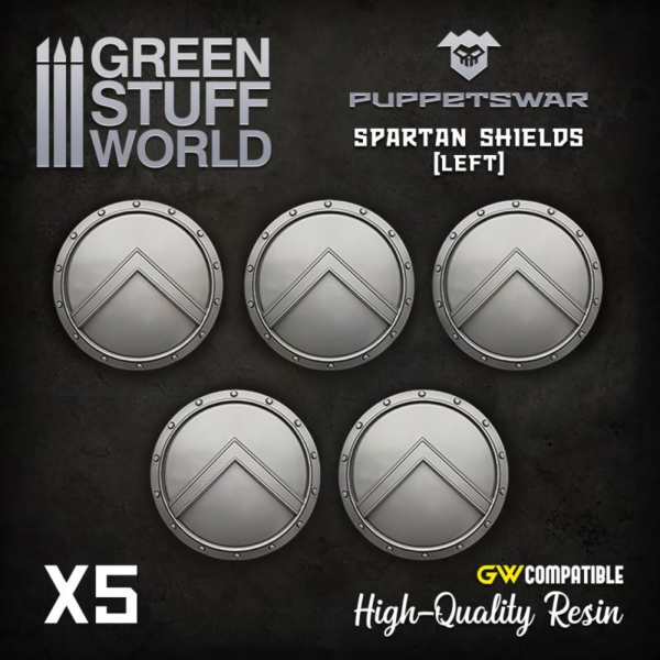 Green Stuff World    Spartan Shields - 5904873422288ES - 5904873422288