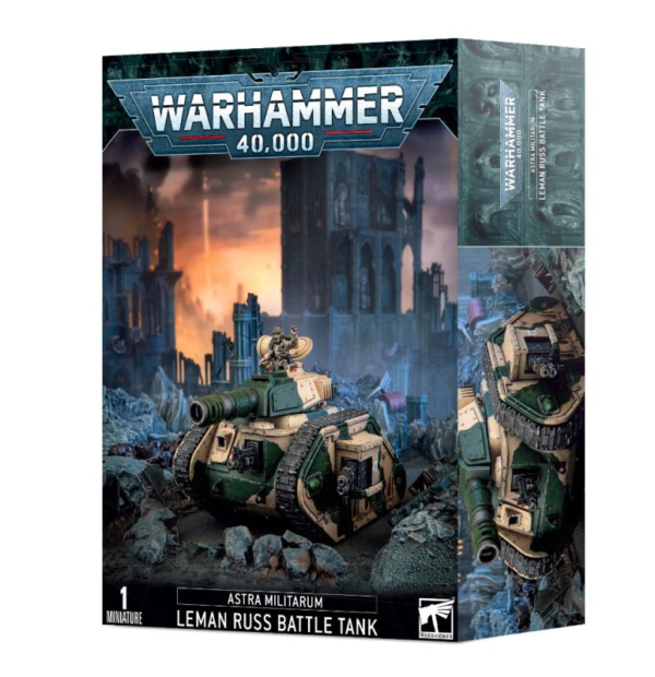 Games Workshop Warhammer 40,000   Astra Militarum: Leman Russ Battle Tank - 99120105111 - 5011921194575