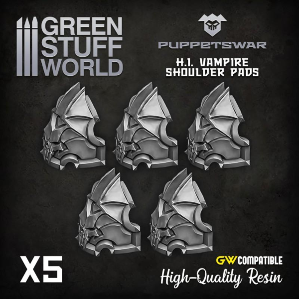 Green Stuff World    Vampire Shoulder Pads 2 - 5904873421830ES - 5904873421830