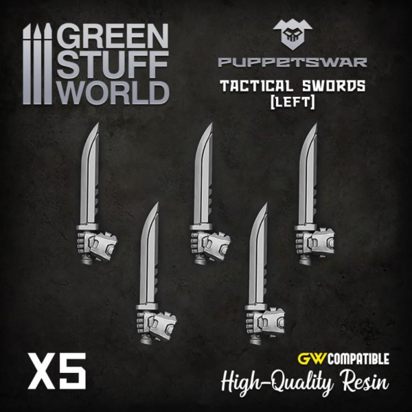 Green Stuff World    Tactical Swords - Left - 5904873423445ES - 5904873423445