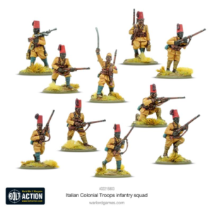 Warlord Games Bolt Action   Italian Colonial Troops Infantry squad - 402215803 -