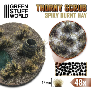 Green Stuff World    Thorny Scrubs Tufts - Burnt Hay - 8435646510040ES - 8435646510040