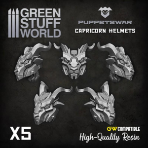 Green Stuff World    Capricorn Helmets - 5904873422851ES - 5904873422851