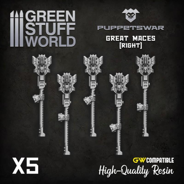 Green Stuff World    Maces - Right - 5904873423612ES - 5904873423612