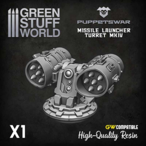 Green Stuff World    Missile Launcher Turret - 5904873423810ES - 5904873423810