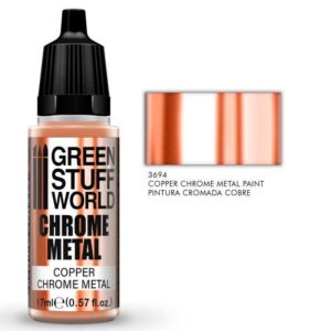 Green Stuff World    Chrome Paint: Copper 17ml - 8435646510545ES - 8435646510545