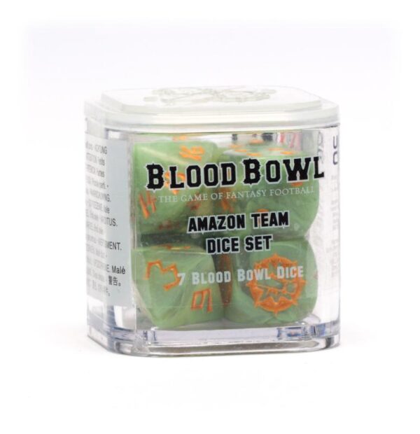 Games Workshop Blood Bowl   Blood Bowl: Amazon Team Dice Set - 99220999025 - 5011921183838