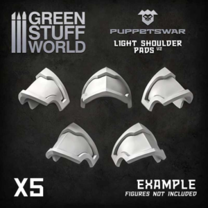Green Stuff World    Light Shoulder Pads 2 - 5904873423957ES - 5904873423957