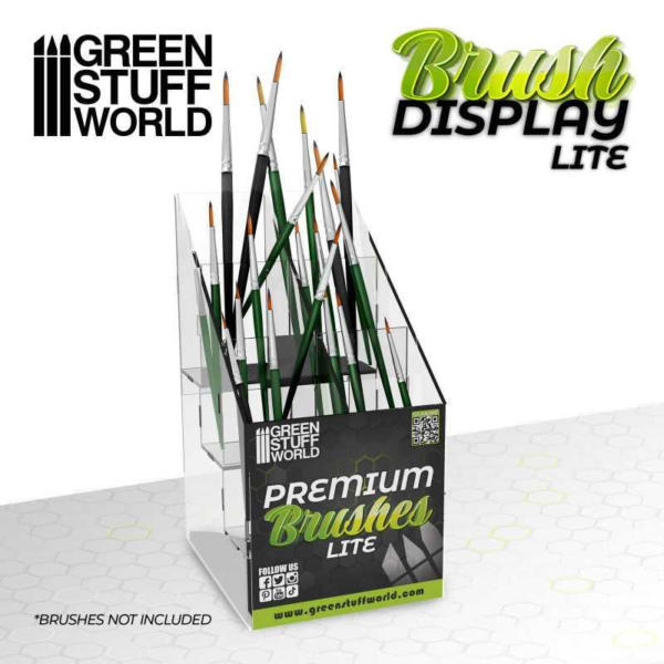Green Stuff World Kings of War   Brush Display Rack - Lite - 8435646511757ES - 8435646511757