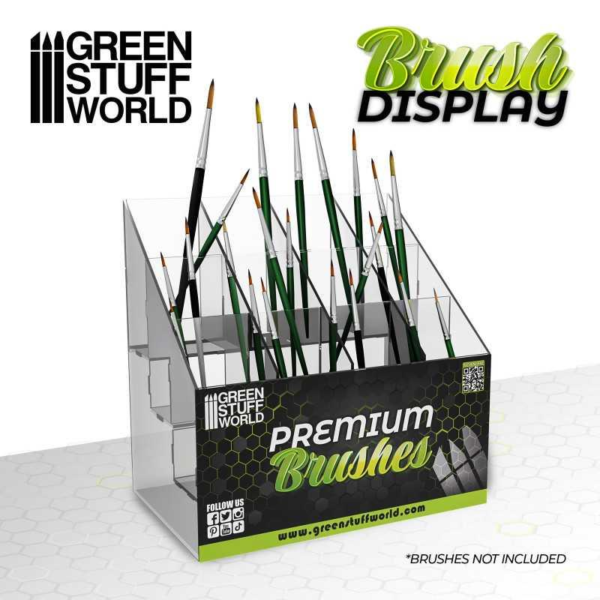 Green Stuff World    Brush Display Rack - Large - 8435646511740ES - 8435646511740