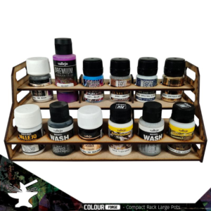 The Colour Forge    Compact Paint Rack (Large Pots 30ml-40ml) - TCF-ACC-011 - 5060843102380