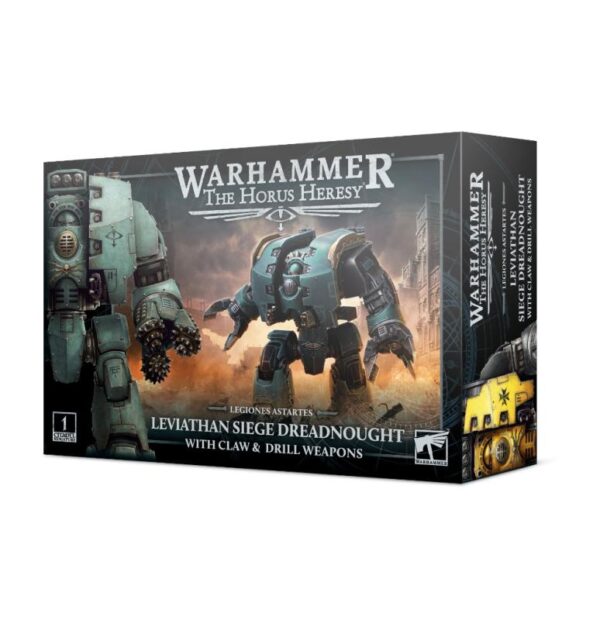 Games Workshop The Horus Heresy   Leviathan Dreadnought with Claws/Drills - 99123001031 - 5011921189809