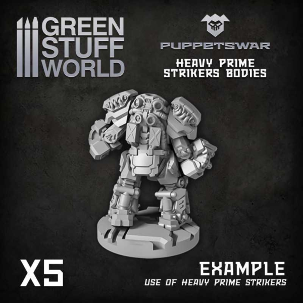 Green Stuff World    Heavy Prime Strikers Bodies - 5904873423858ES - 5904873423858