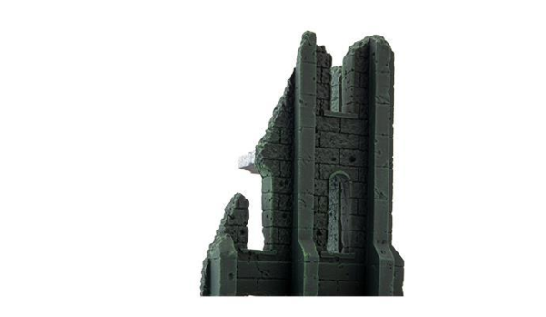 Gale Force Nine    Gothic Battlefields: Small Corner Ruins - Malachite (x2) - BB647 - 11