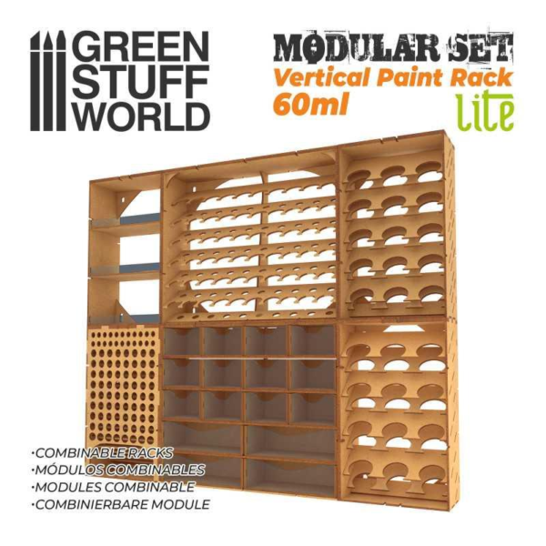 Green Stuff World    Vertical Paint Organiser 60ml - LITE - 8435646510965ES - 8435646510965
