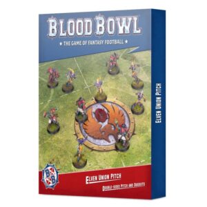 Games Workshop Blood Bowl   Blood Bowl: Elven Union Pitch & Dugouts - 99220999022 - 5011921165858