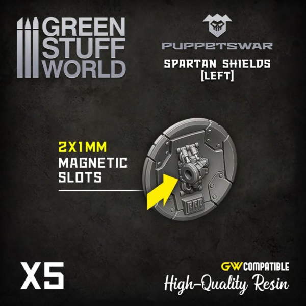 Green Stuff World    Spartan Shields - 5904873422288ES - 5904873422288