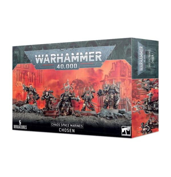 Games Workshop Warhammer 40,000   Chaos Space Marines: Chosen - 99120102141 - 5011921163236