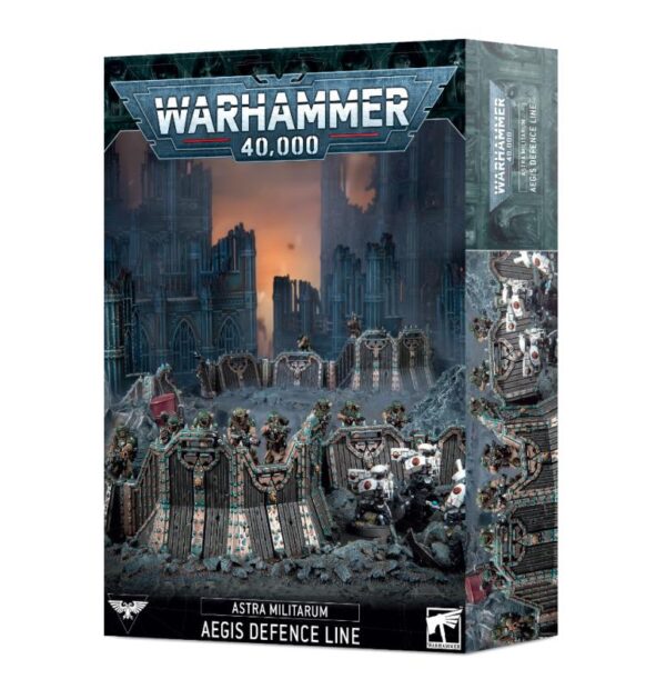 Games Workshop Warhammer 40,000   Astra Militarum: Aegis Defence Line - 99120105108 - 5011921189748