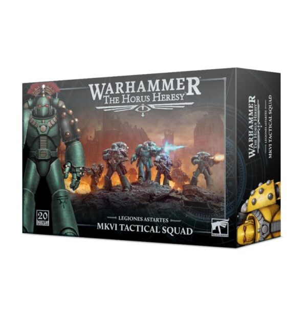 Games Workshop The Horus Heresy   Legiones Astartes: MKVI Tactical Squad - 99123001003 - 5011921144488