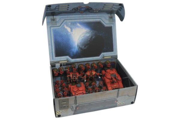 Safe and Sound    Strike Force Box with additional metal plate attached to the inner back side  (Sci-fi) - SAFE-SFB03S - 5907459698589