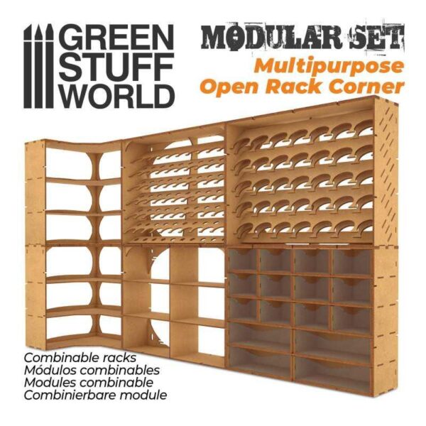 Green Stuff World    Multipurpose Open Rack - CORNER - 8435646509235ES - 8435646509235