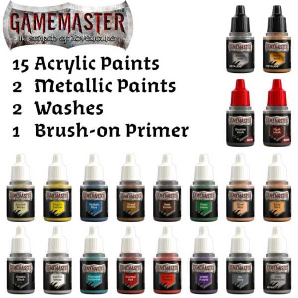 The Army Painter    Gamemaster: Character Starter RPG Paint Set - APGM1004 - 5713799100404