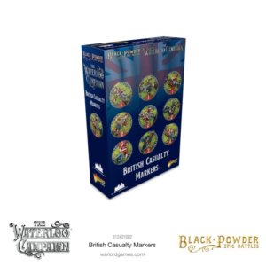 Warlord Games Black Powder Epic Battles   Black Powder Epic Battles: Napoleonic British casualty markers - 312401002 -