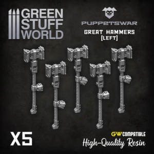 Green Stuff World    Hammers - Left - 5904873423650ES - 5904873423650