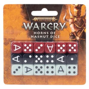 Games Workshop Warcry   Warcry: Horns of Hashut Dice - 99220201022 - 5011921179046