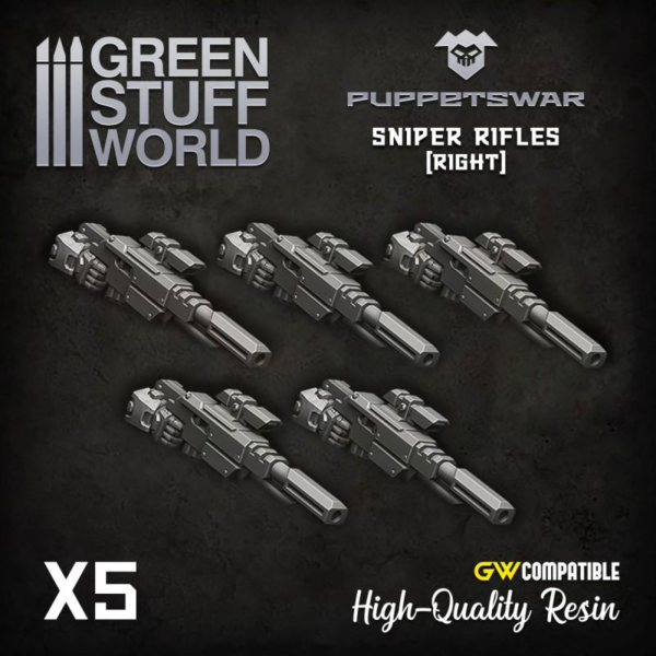 Green Stuff World    Sniper Rifles - Right - 5904873422264ES - 5904873422264